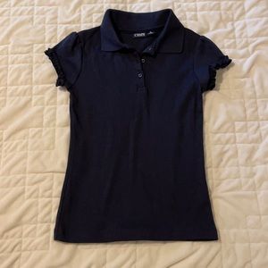Chaps polo shirt- navy blue